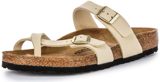 Birkenstock Mayari Sandals | Beige suede leather for Women
