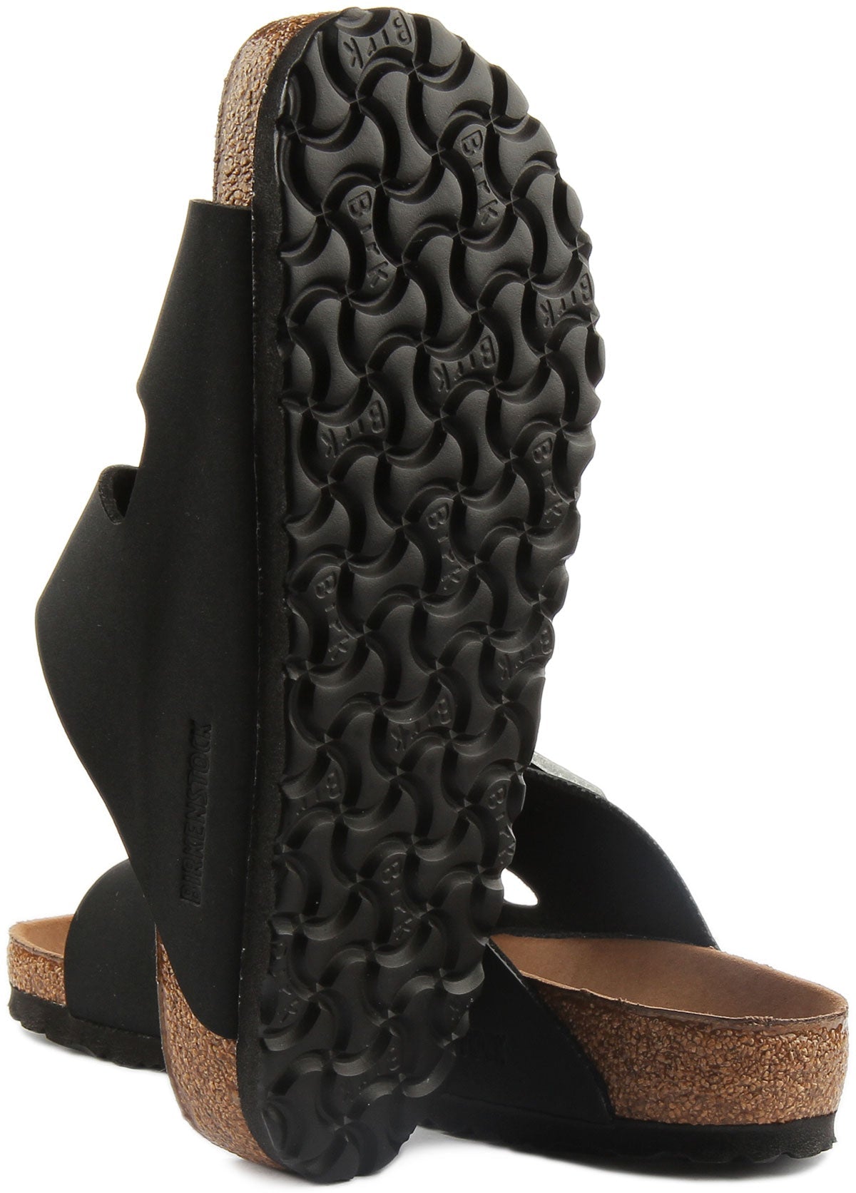 Birkenstock Arizona Sandals | Black Birko-Flor - Vegan-Friendly for Women