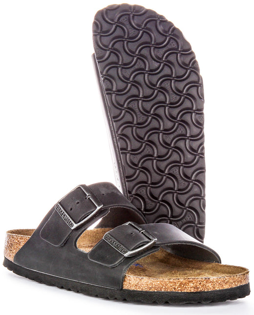 Birkenstock Arizona Sandals | Black genuine leather for Women