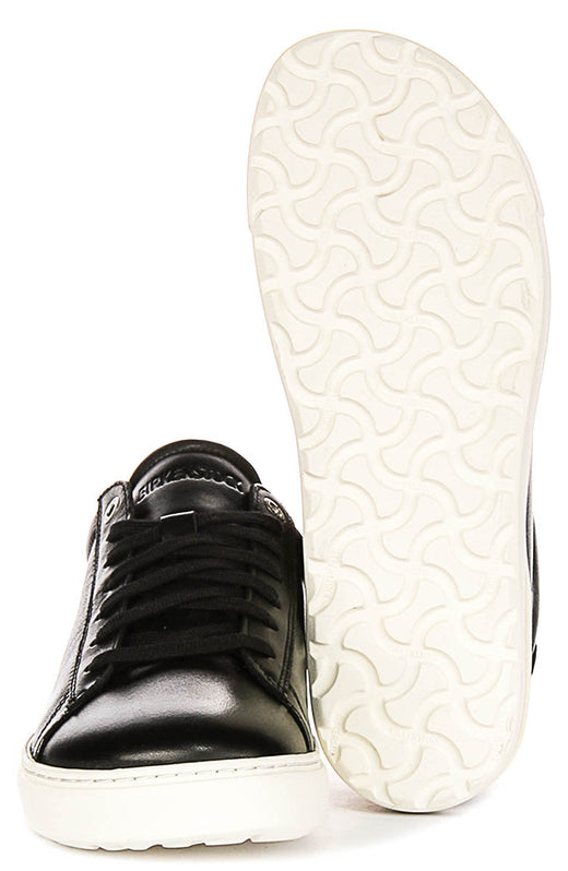 Birkenstock Bend Low Trainers | Black genuine leather for Men and Women - Regular Fit