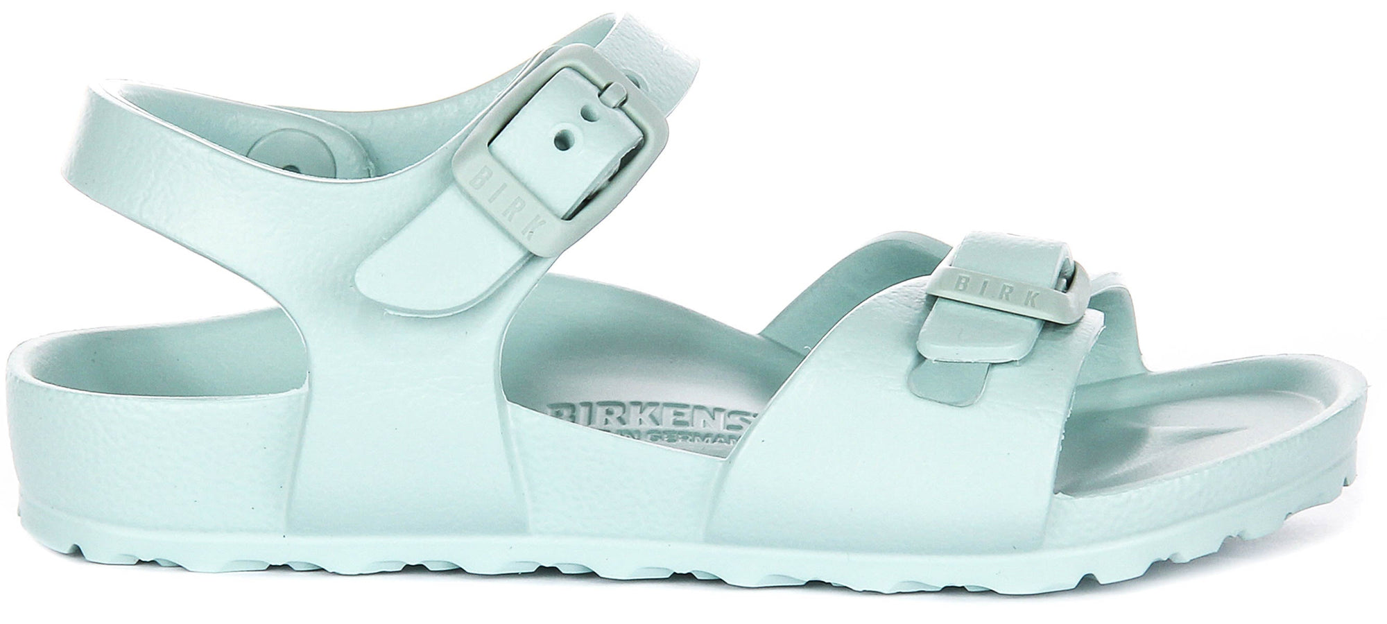 Birkenstock Rio Sandals | Green EVA for Kids - Narrow Fit
