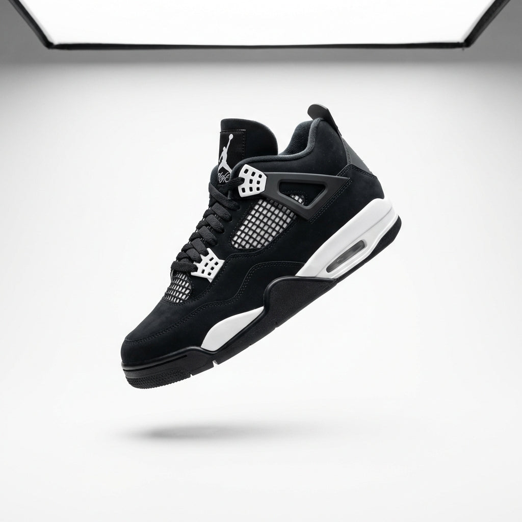Jordan 4 Retro 'White Thunder' (GS) (No Box)