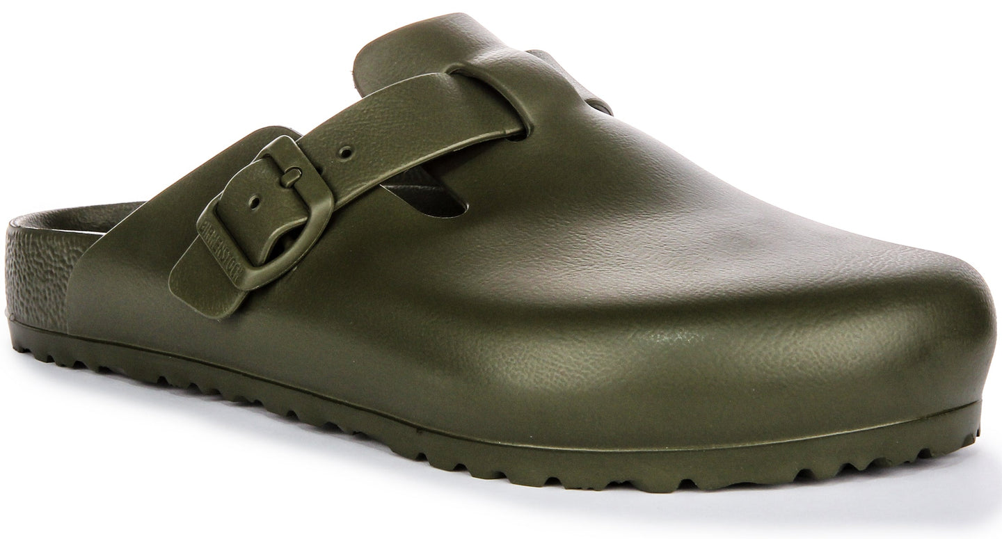 Zoccoli Birkenstock Boston | EVA color cachi da uomo e da donna