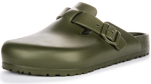 Zoccoli Birkenstock Boston | EVA color cachi da uomo e da donna