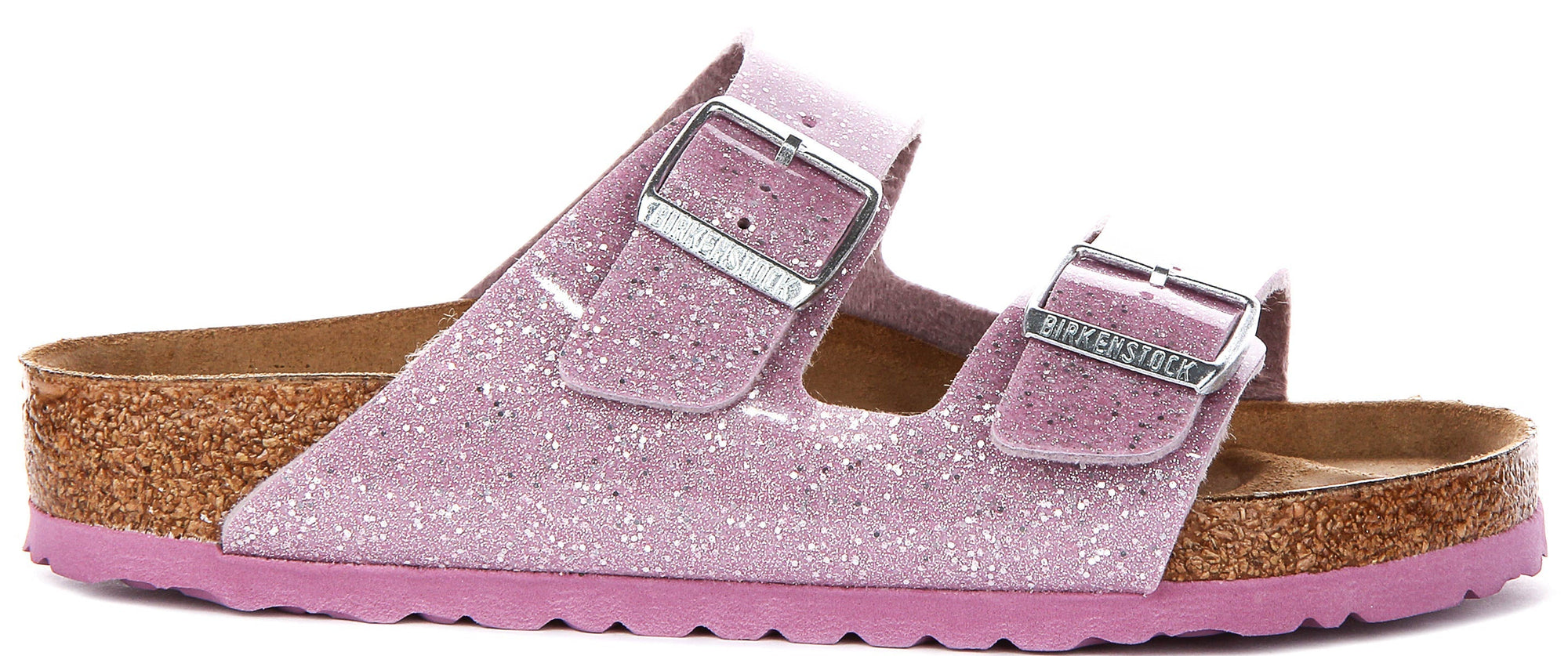 Birkenstock Arizona Sandals | Lavender Birko-Flor for Kids - Regular Fit