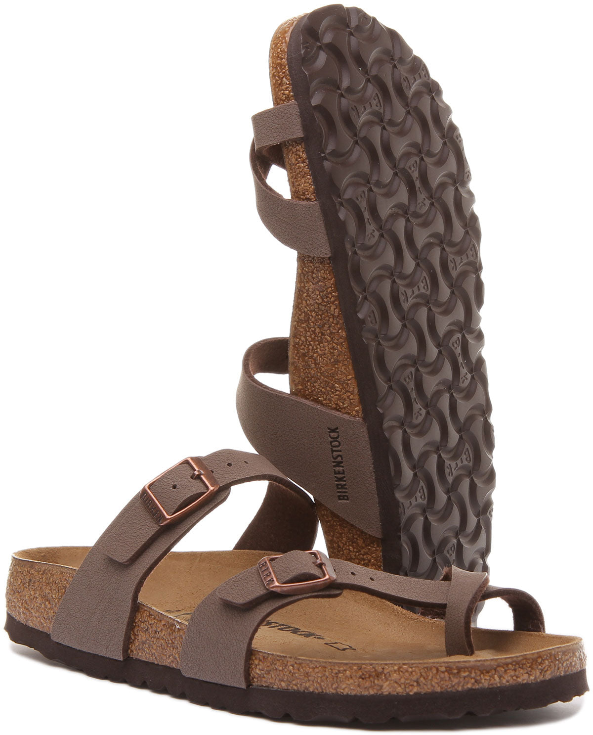 Birkenstock Mayari-sandaler | Mokkafärgad Birko-Flor för kvinnor