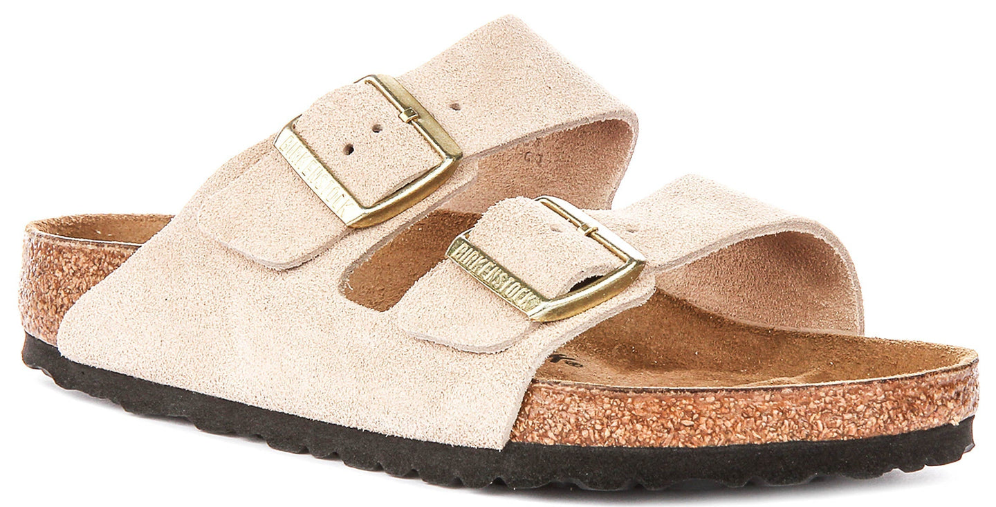Birkenstock Arizona Sandals | Sand Birko-Flor for Women - Regular Fit