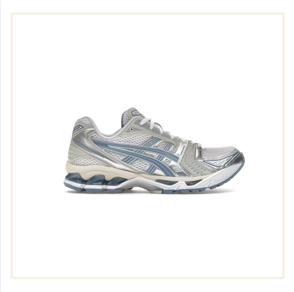 ASICS Gel-Kayano 14 Bianco Blu navy chiaro