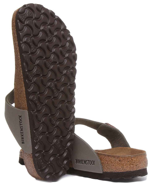 Sandali Birkenstock Gizeh | Birko-Flor color pietra da donna