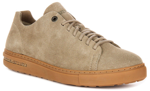 Birkenstock Bend Low Trainers | Taupe suede leather for Men and Women