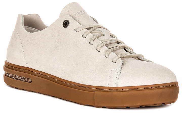Birkenstock Bend Low Trainers | Grey suede leather for Men and Women - Regular Fit