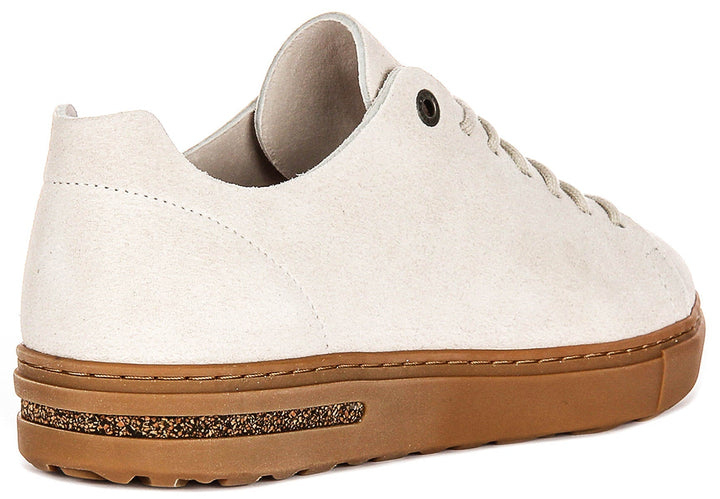 Birkenstock Bend Low Trainers | Grey suede leather for Men and Women - Regular Fit