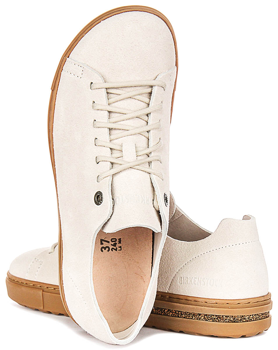 Birkenstock Bend Low Trainers | Grey suede leather for Men and Women - Regular Fit