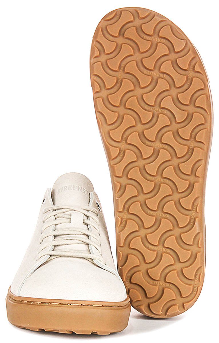 Birkenstock Bend Low Trainers | Grey suede leather for Men and Women - Regular Fit