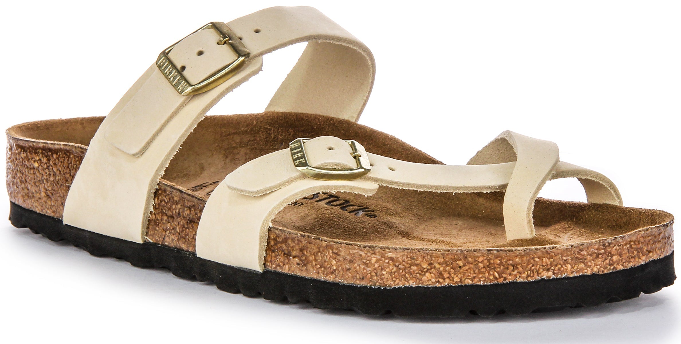 Sandali Birkenstock Mayari | Pelle scamosciata beige da donna
