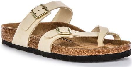 Sandali Birkenstock Mayari | Pelle scamosciata beige da donna
