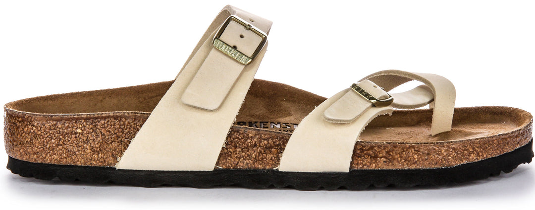 Birkenstock Mayari Sandals | Beige suede leather for Women