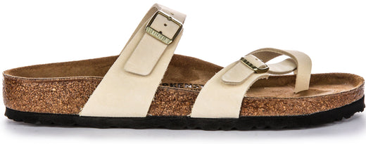 Birkenstock Mayari Sandals | Beige suede leather for Women