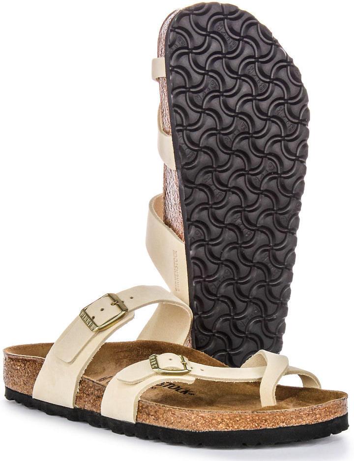 Birkenstock Mayari Sandals | Beige suede leather for Women