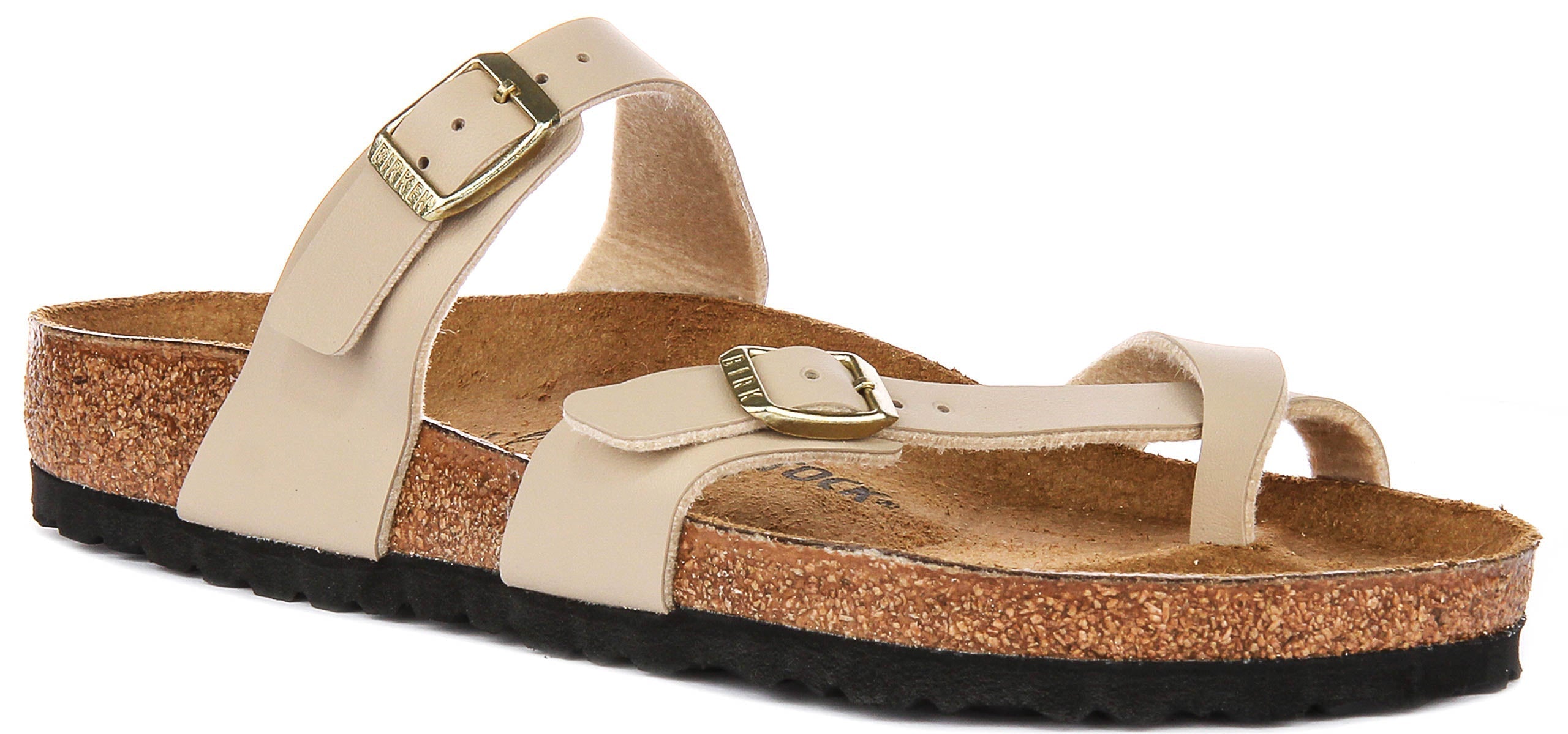 Sandalias Birkenstock Mayari | Ante beige para hombre y mujer