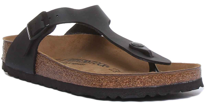 Birkenstock Gizeh Sandals | Black Birko-Flor for Women