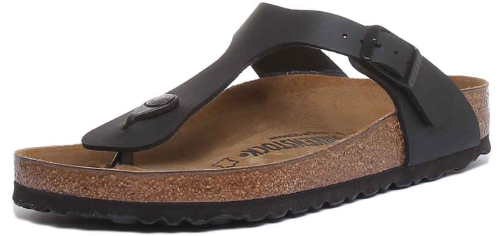 Birkenstock Gizeh Sandals | Black Birko-Flor for Women