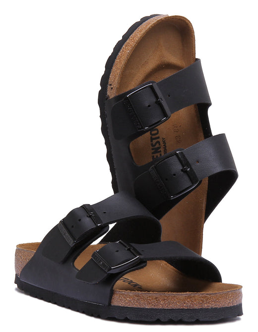 Birkenstock Arizona Sandals | Black Birko-Flor for Men and Women