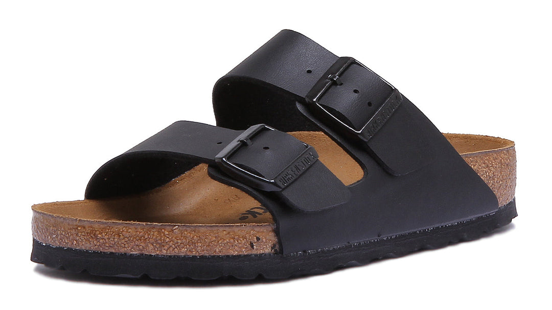 Birkenstock Arizona Sandals | Black Birko-Flor for Men and Women