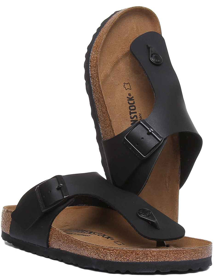 Birkenstock Ramses Sandals | Black Birko-Flor for Men