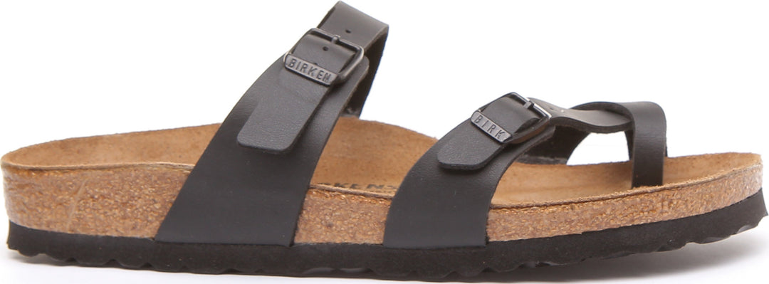 Birkenstock Mayari Sandals | Black nubuck leather for Women