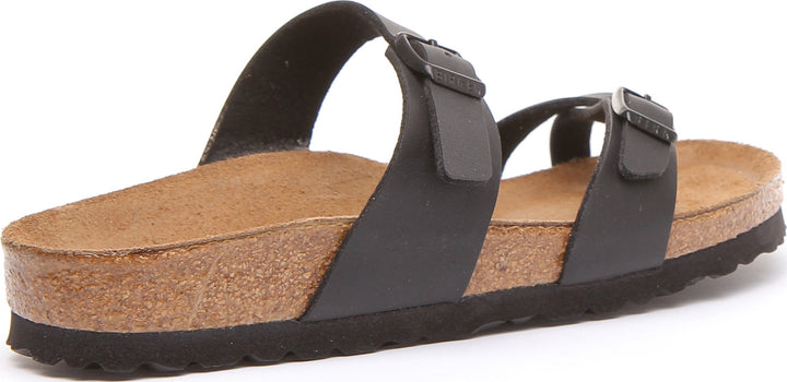 Birkenstock Mayari Sandals | Black nubuck leather for Women