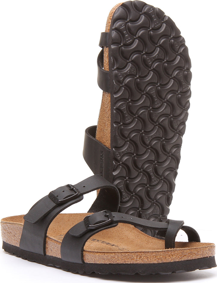 Birkenstock Mayari Sandals | Black nubuck leather for Women