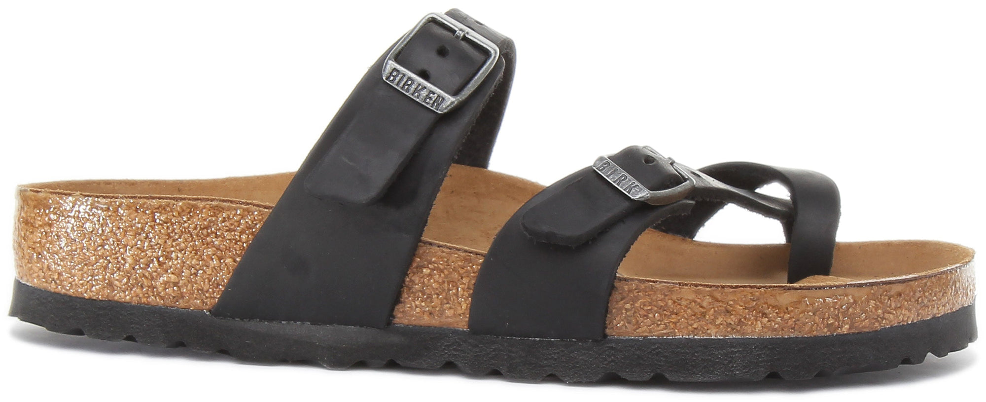 Sandali Birkenstock Mayari | Vera pelle nera da donna