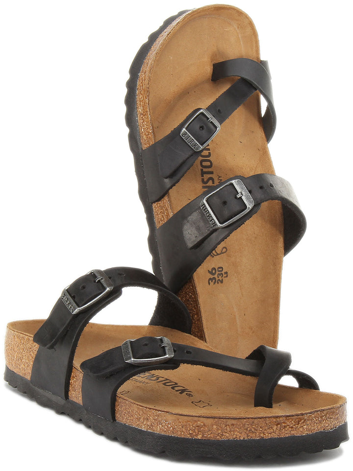 Birkenstock Mayari Sandals | Black genuine leather for Women