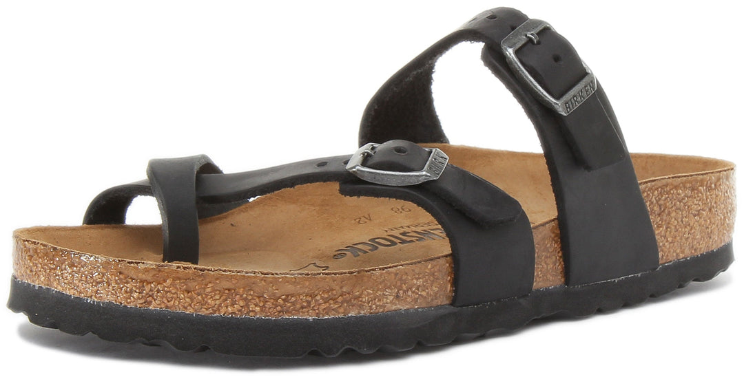 Birkenstock Mayari Sandals | Black genuine leather for Women