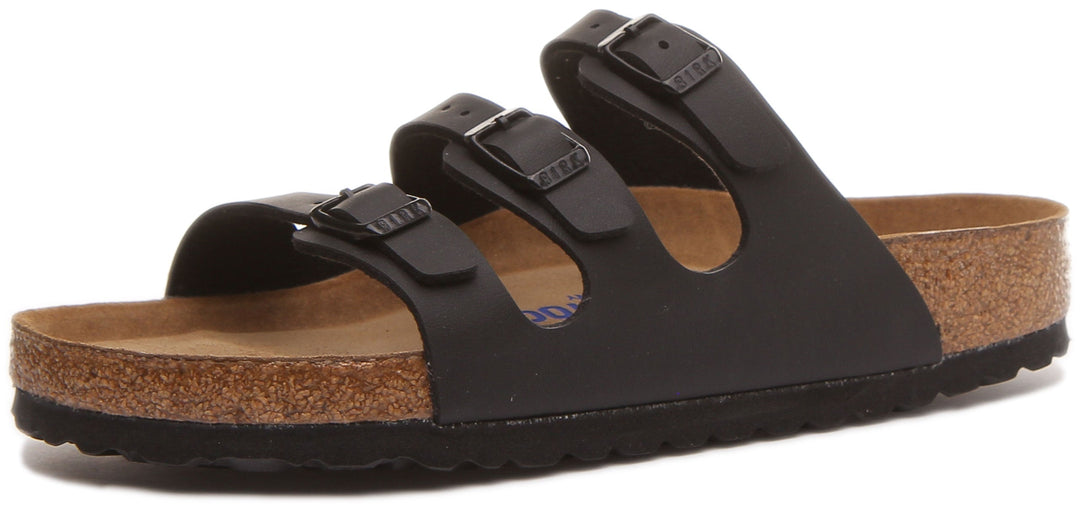 Birkenstock Florida Sandals | Black Birko-Flor for Women