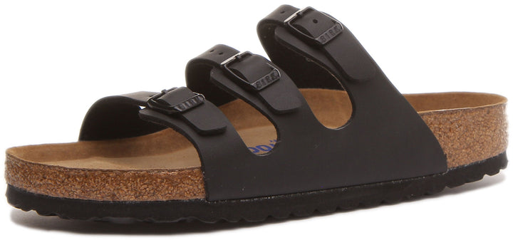 Birkenstock Florida Sandals | Black Birko-Flor for Women