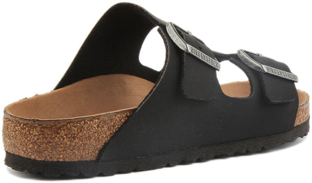 Birkenstock Arizona Sandals | Black Birko-Flor - Vegan-Friendly for Women