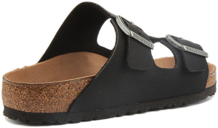 Birkenstock Arizona Sandals | Black Birko-Flor - Vegan-Friendly for Women
