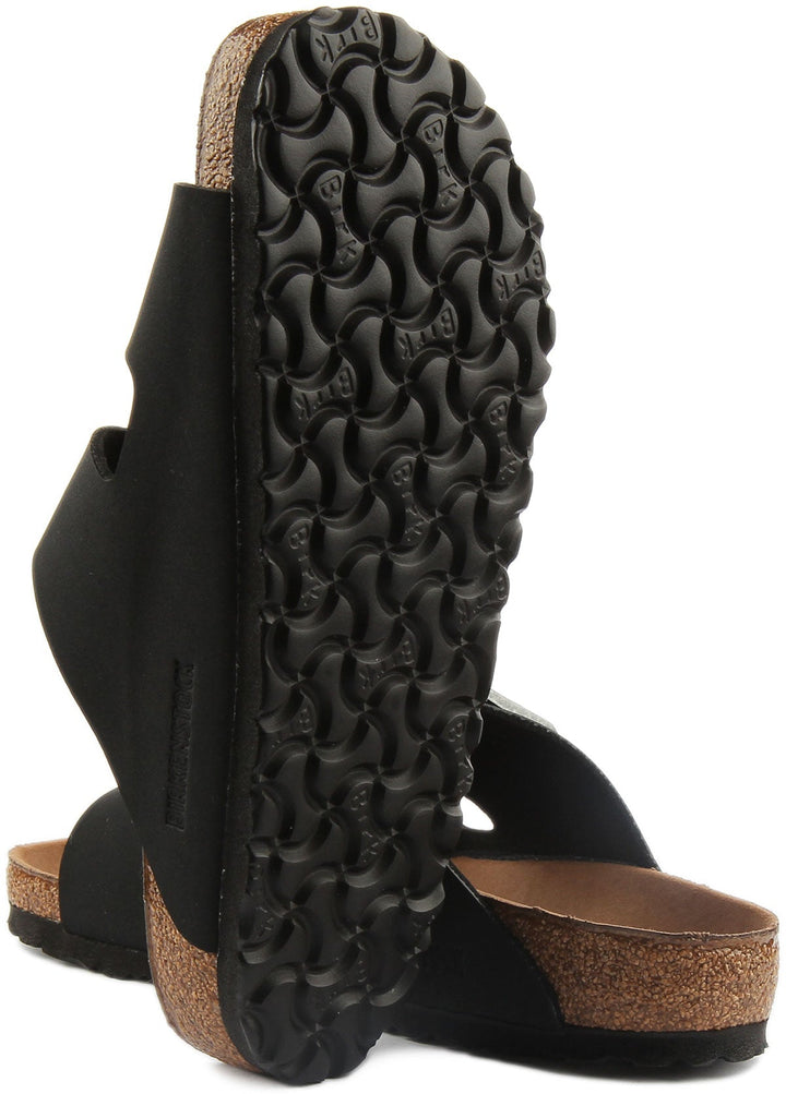 Birkenstock Arizona Sandals | Black Birko-Flor - Vegan-Friendly for Women