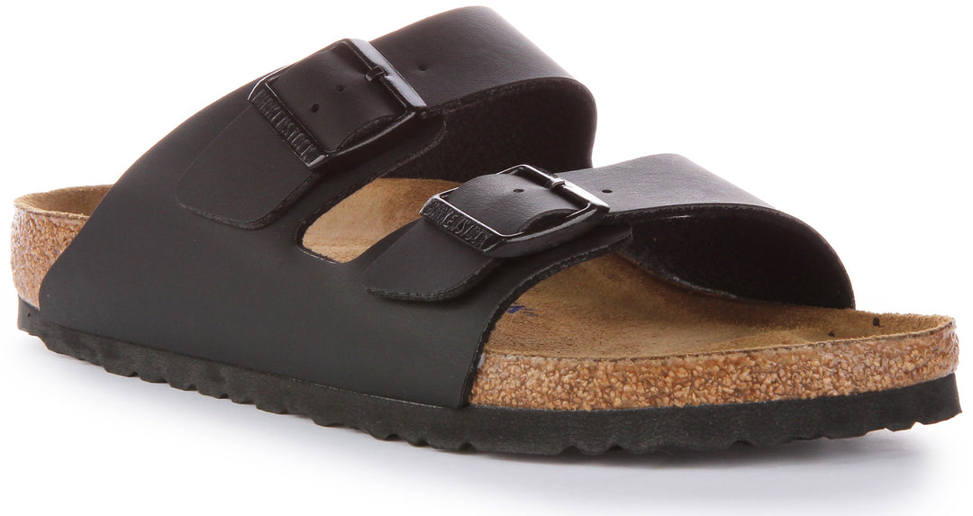 Birkenstock Arizona Sandals | Black Birko-Flor for Men and Women
