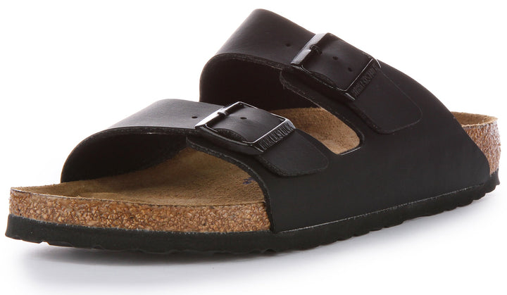 Birkenstock Arizona Sandals | Black Birko-Flor for Men and Women