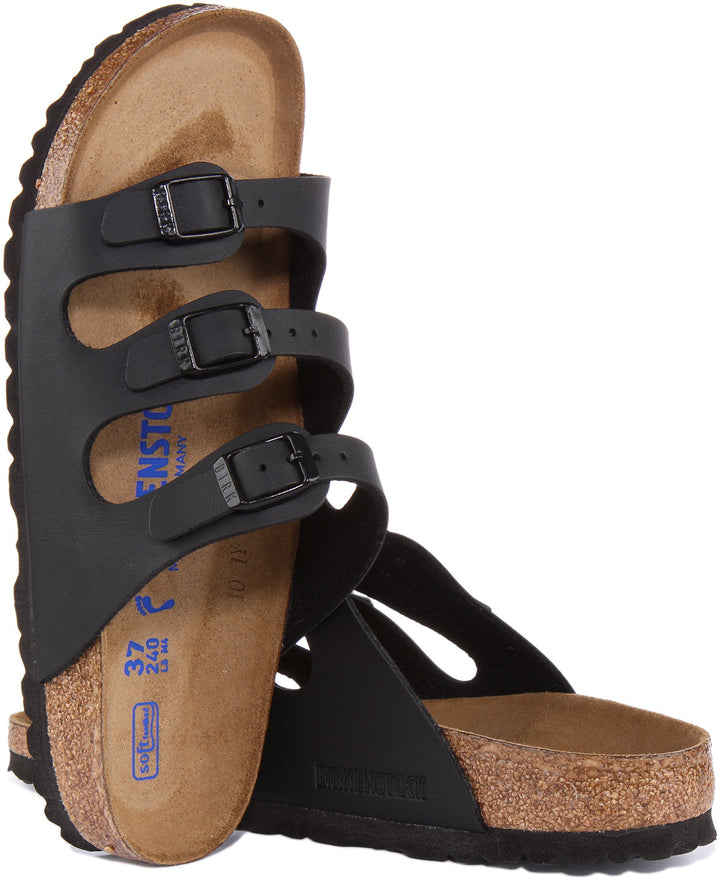 Birkenstock Florida Sandals | Black Birko-Flor for Women