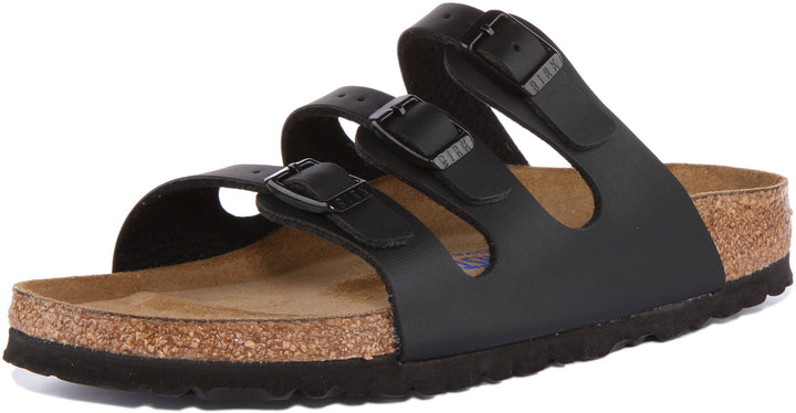 Birkenstock Florida Sandals | Black Birko-Flor for Women
