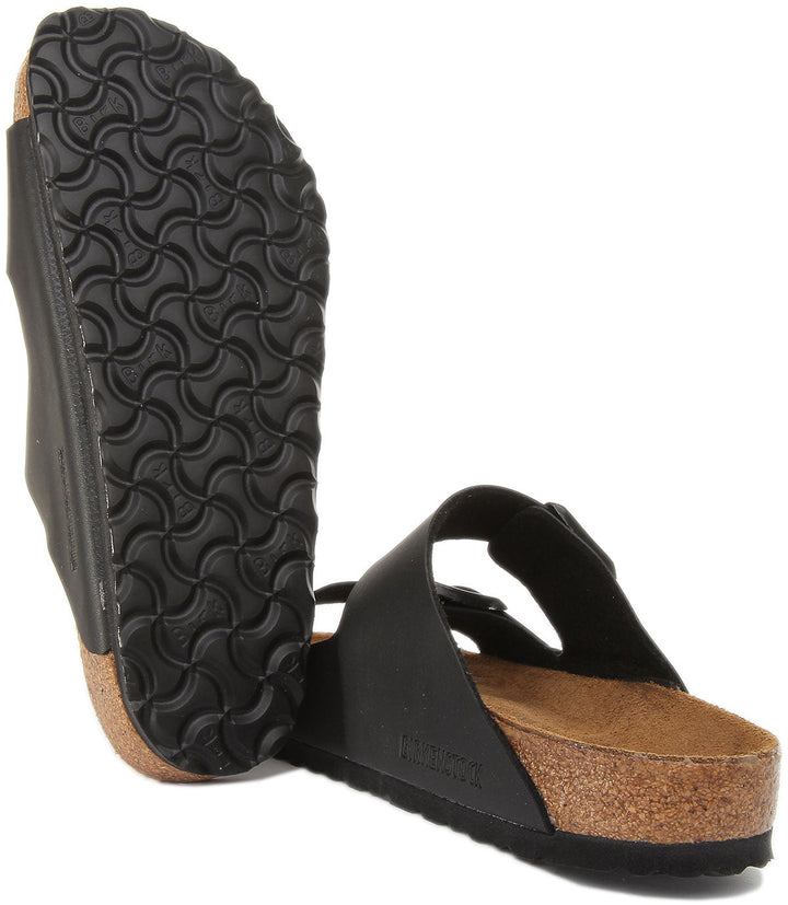 Birkenstock Arizona Sandals | Black Birko-Flor for Men and Women
