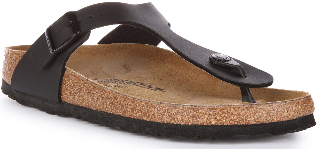 Birkenstock Gizeh Sandals | Black Birko-Flor for Women