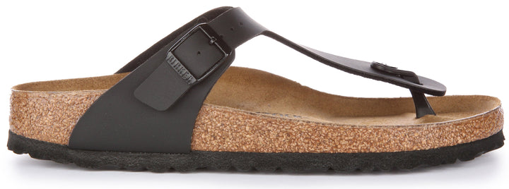 Birkenstock Gizeh Sandals | Black Birko-Flor for Women