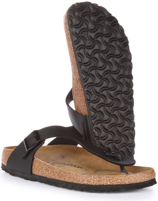 Sandali Birkenstock Gizeh | Birko-Flor nero da donna
