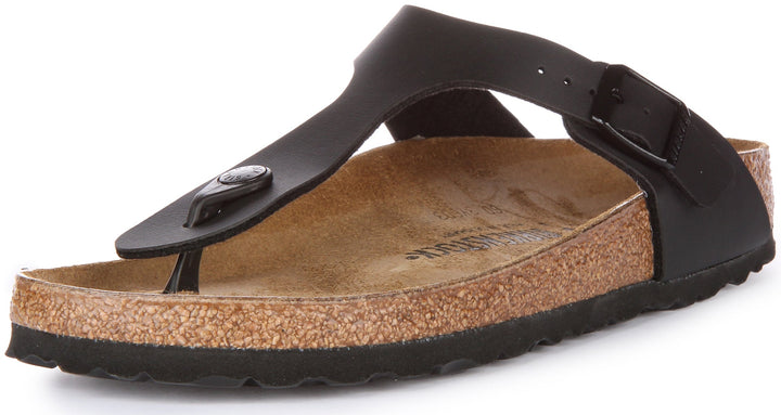 Birkenstock Gizeh Sandals | Black Birko-Flor for Women