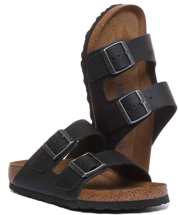 Birkenstock Arizona Sandals | Black genuine leather for Women